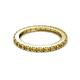 7 - Gracie 0.66 ctw Citrine (2.30 mm) Women Eternity Band 