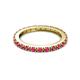 7 - Gracie 1.10 ctw Ruby (2.30 mm) Women Eternity Band 