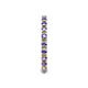 6 - Gracie 0.99 ctw Tanzanite (2.30 mm) Women Eternity Band 