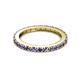 7 - Gracie 0.99 ctw Tanzanite (2.30 mm) Women Eternity Band 