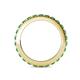 5 - Gracie 0.66 ctw Emerald (2.30 mm) Women Eternity Band 