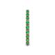 6 - Gracie 0.66 ctw Emerald (2.30 mm) Women Eternity Band 