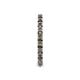 6 - Gracie 0.99 ctw Smoky Quartz (2.30 mm) Women Eternity Band 