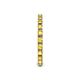 6 - Gracie 1.10 ctw Yellow Sapphire (2.30 mm) Women Eternity Band 