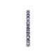 6 - Gracie 0.66 ctw Iolite (2.30 mm) Women Eternity Band 