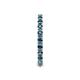 6 - Gracie 1.10 ctw Blue Diamond (2.30 mm) Women Eternity Band 