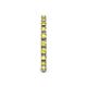 6 - Gracie 1.10 ctw Yellow Sapphire (2.30 mm) Women Eternity Band 