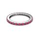 7 - Gracie 1.10 ctw Ruby (2.30 mm) Women Eternity Band 