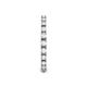 6 - Gracie 1.04 ctw White Sapphire (2.30 mm) Women Eternity Band 