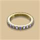 2 - Gracie 1.50 ctw Tanzanite (2.70 mm) Women Eternity Band 