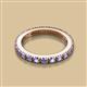 2 - Gracie 1.50 ctw Tanzanite (2.70 mm) Women Eternity Band 