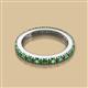 2 - Gracie 1.68 ctw Green Garnet (2.70 mm) Women Eternity Band 