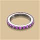 2 - Gracie 1.10 ctw Amethyst (2.70 mm) Women Eternity Band 