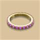 2 - Gracie 1.10 ctw Amethyst (2.70 mm) Women Eternity Band 