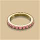 2 - Gracie 1.68 ctw Rhodolite Garnet (2.70 mm) Women Eternity Band 