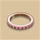 2 - Gracie 1.68 ctw Rhodolite Garnet (2.70 mm) Women Eternity Band 