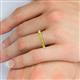 5 - Gracie 1.50 ctw Yellow Sapphire (2.70 mm) Women Eternity Band 