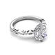 5 - Laila 2.24 ctw IGI Certified Lab Grown Diamond Pear Shape (9x6 mm) Hidden Halo Engagement Ring 