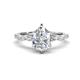 1 - Laila 1.84 ctw Moissanite Pear Shape (9x6 mm) Hidden Halo Engagement Ring 