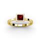 2 - Elcie 1.35 ct Red Garnet Solitaire Ring  