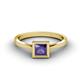 3 - Elcie 0.85 ct Iolite Solitaire Ring  