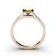 4 - Elcie 1.00 ct Citrine Solitaire Ring  
