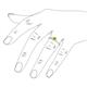 5 - Elcie 1.25 ct Peridot Solitaire Ring  