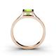 3 - Elcie 1.25 ct Peridot Solitaire Ring  