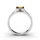 4 - Elcie 1.00 ct Citrine Solitaire Ring  