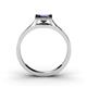 4 - Elcie 0.85 ct Iolite Solitaire Ring  