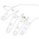 5 - Elcie 1.25 ct Peridot Solitaire Ring  