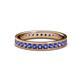 1 - Livia 2.00 mm Iolite Eternity Band 