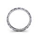 4 - Allie 2.00 mm Iolite and Diamond Eternity Band 