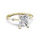 5 - Nuria 2.61 ctw IGI Certified Radiant Shape Lab Grown Diamond  (9X7 mm) accented Diamonds Engagement Ring 