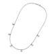 3 - Zuria 0.60 ctw Lab Grown Diamonds (6 stn/3mm) Women Drop Station Necklace 