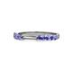 1 - Alicia 2.60 mm Tanzanite Wedding Band 