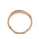 4 - Aqilia 2.00 mm Yellow and White Lab Grown Diamond Wedding Band 