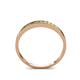 4 - Aqilia 0.75 ctw Yellow Sapphire and Lab Grown Diamond 2.00 mm Wedding Band 