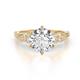 1 - Iyana 2.18 ctw IGI Certified Lab Grown Diamond (8.00 mm) accented Natural Diamonds Engagement Ring 