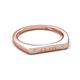 4 - Signet Personalized Bar Ring accented with Lab Grown Diamonds 