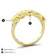 4 - Brianna 3.00 ctw Emerald Shape Yellow Sapphire (6X4 mm) Five Stone Wedding Band 