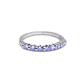 3 - Macie Tanzanite Wedding Band 