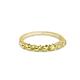 3 - Macie Yellow Sapphire Wedding Band 