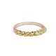 3 - Macie Yellow Sapphire Wedding Band 