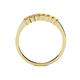 4 - Evia 0.63 ctw Citrine (2.50 mm) Seven Stone Wedding Band 