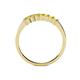 4 - Evia 0.63 ctw Yellow Sapphire (2.50 mm) Seven Stone Wedding Band 