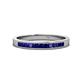 1 - Aaryn 2.00 mm Blue Sapphire Wedding Band 