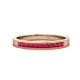 1 - Aaryn 2.00 mm Ruby Wedding Band 