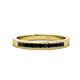 1 - Aaryn 2.00 mm Black Diamond Wedding Band 