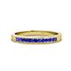 1 - Aaryn 2.00 mm Tanzanite Wedding Band 